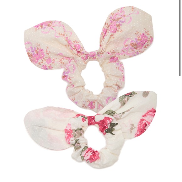 LoveShackFancy Songbird Scrunchies 2 - NWTags main image 4